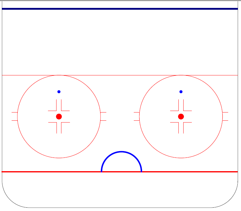 half ice rink diagram